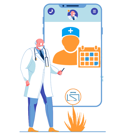 دریافت نوبت حضوری پزشکان.