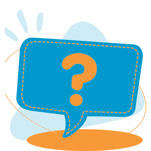 تصویر مربوط یک علامت سوال بزرگ مربوط به سوالات متداول آکا می باشد.